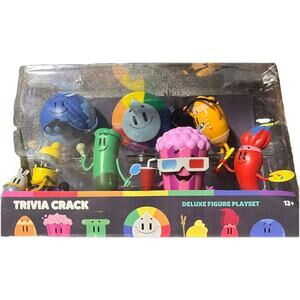 Brand New Trivia Crack Game Deluxe Figure Playset Etermax